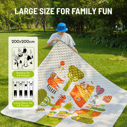 Picnic Mat - (2m x 2m)