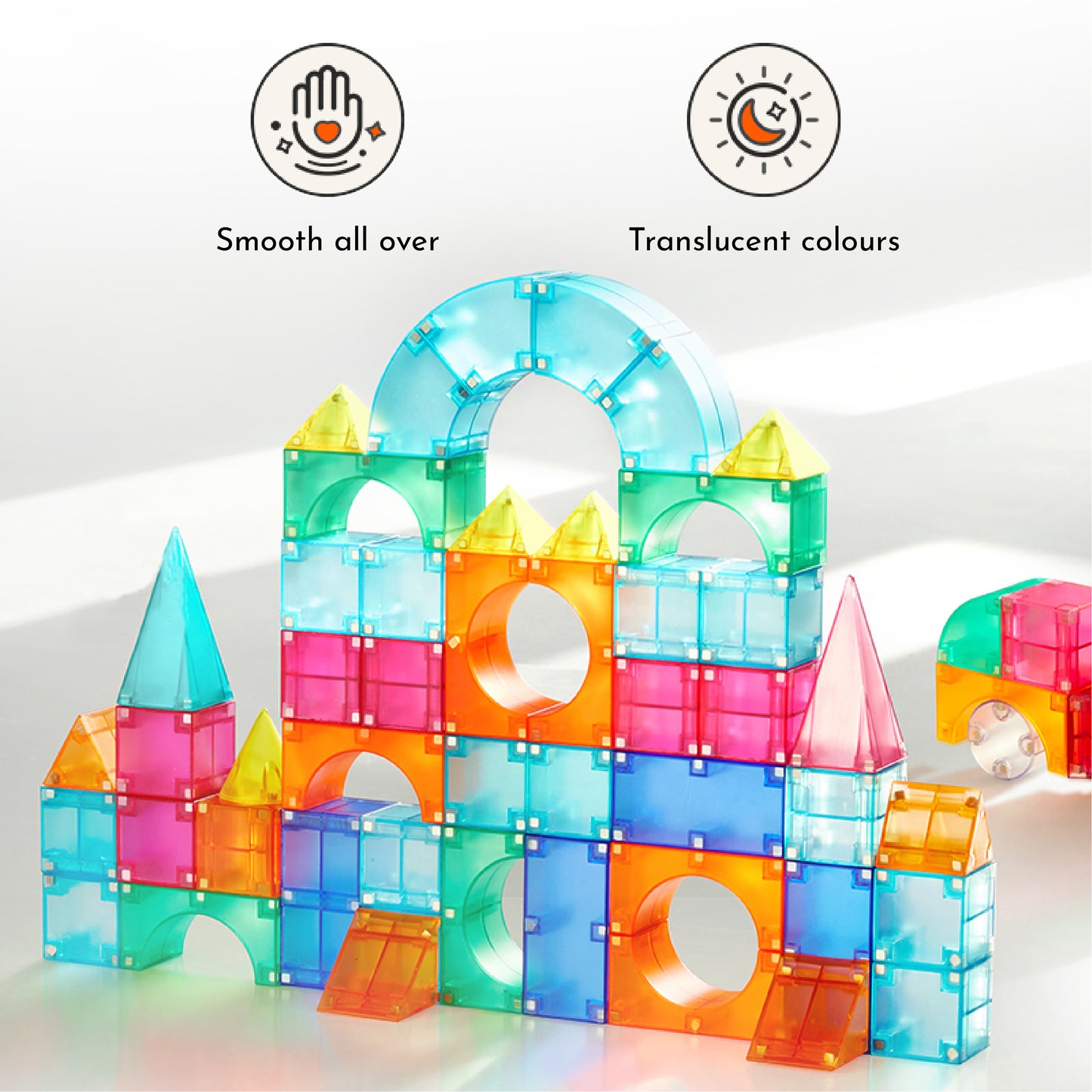 3D Magnetic Blocks - 20pcs