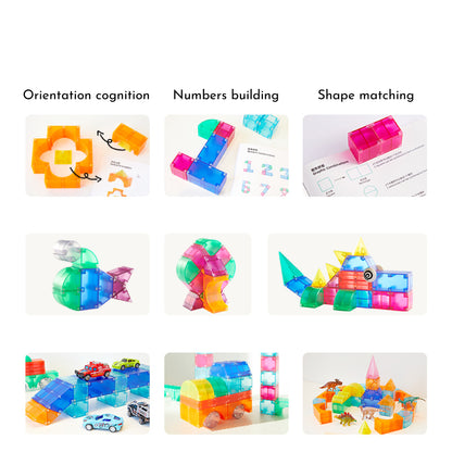 3D Magnetic Blocks - 20pcs