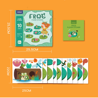 Hopscotch Sticker Set - Frog