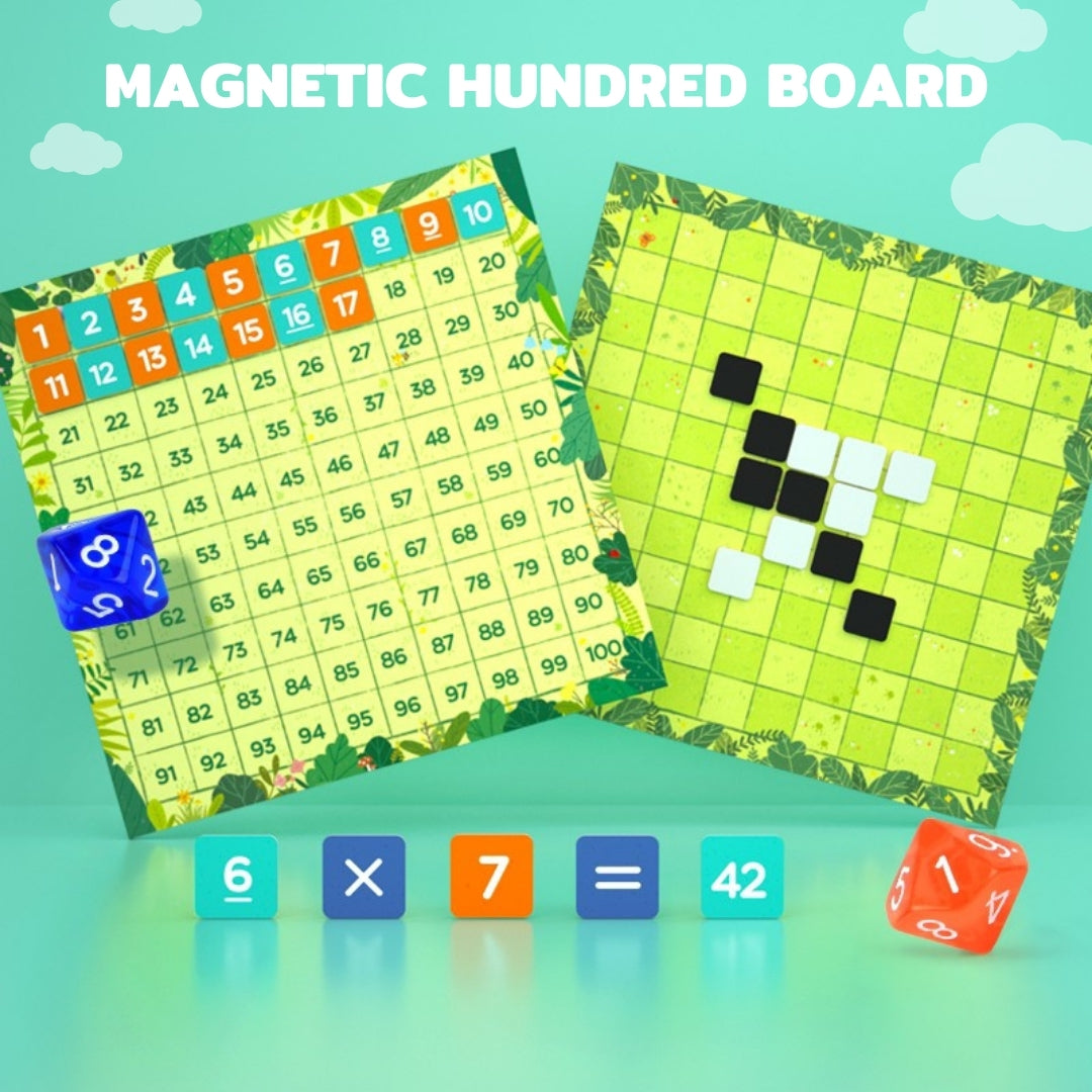 Magnetic Hundred Board Game