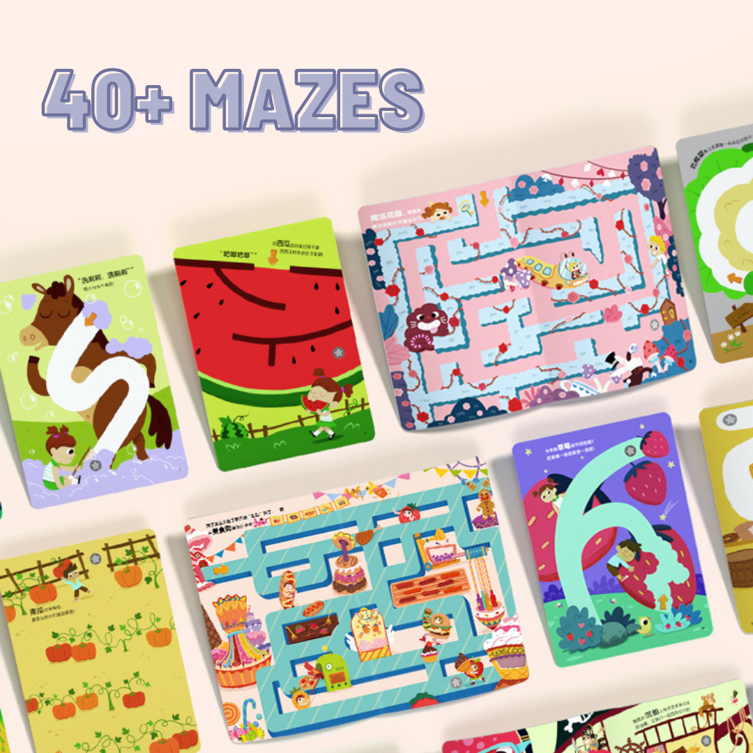 My Little Town - Maze Book