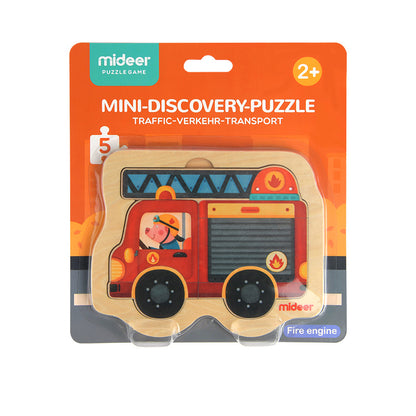 Mini Discovery Puzzle - Fire Truck