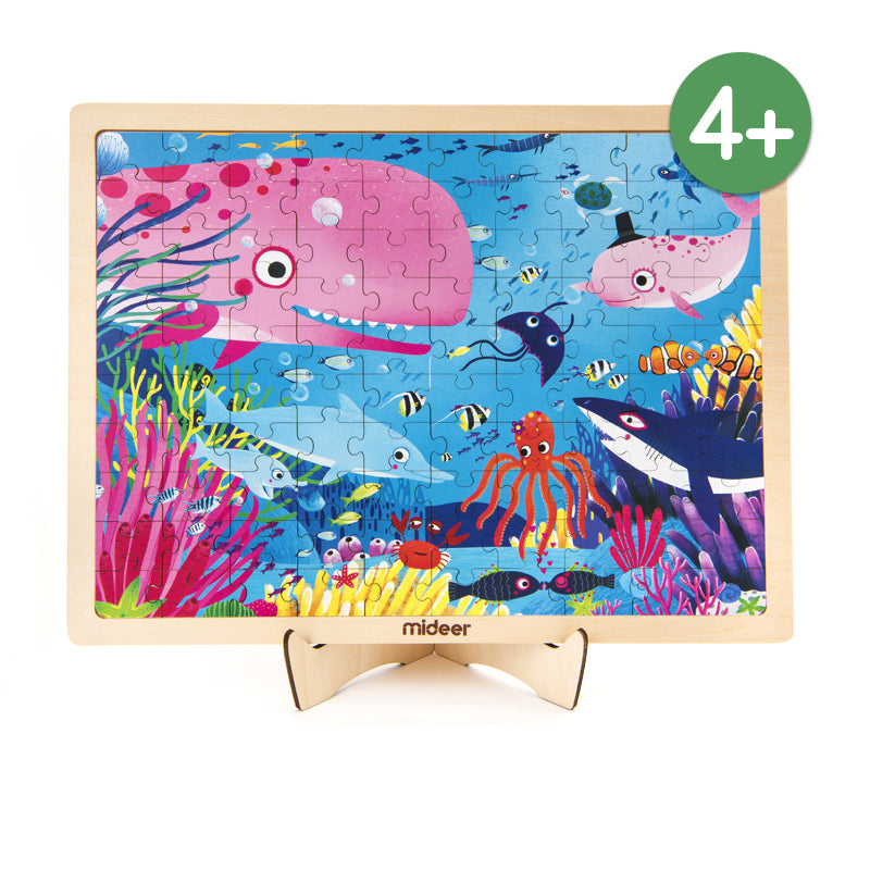 Wooden Puzzle - Ocean (100 PCS)