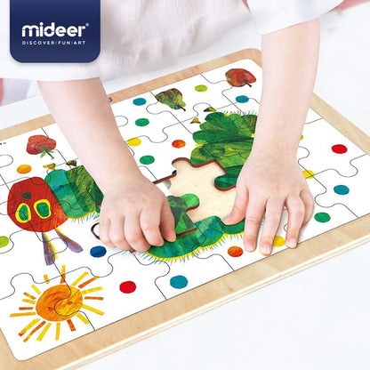 Wooden Puzzle - Hungry Caterpillar (48 PCS)