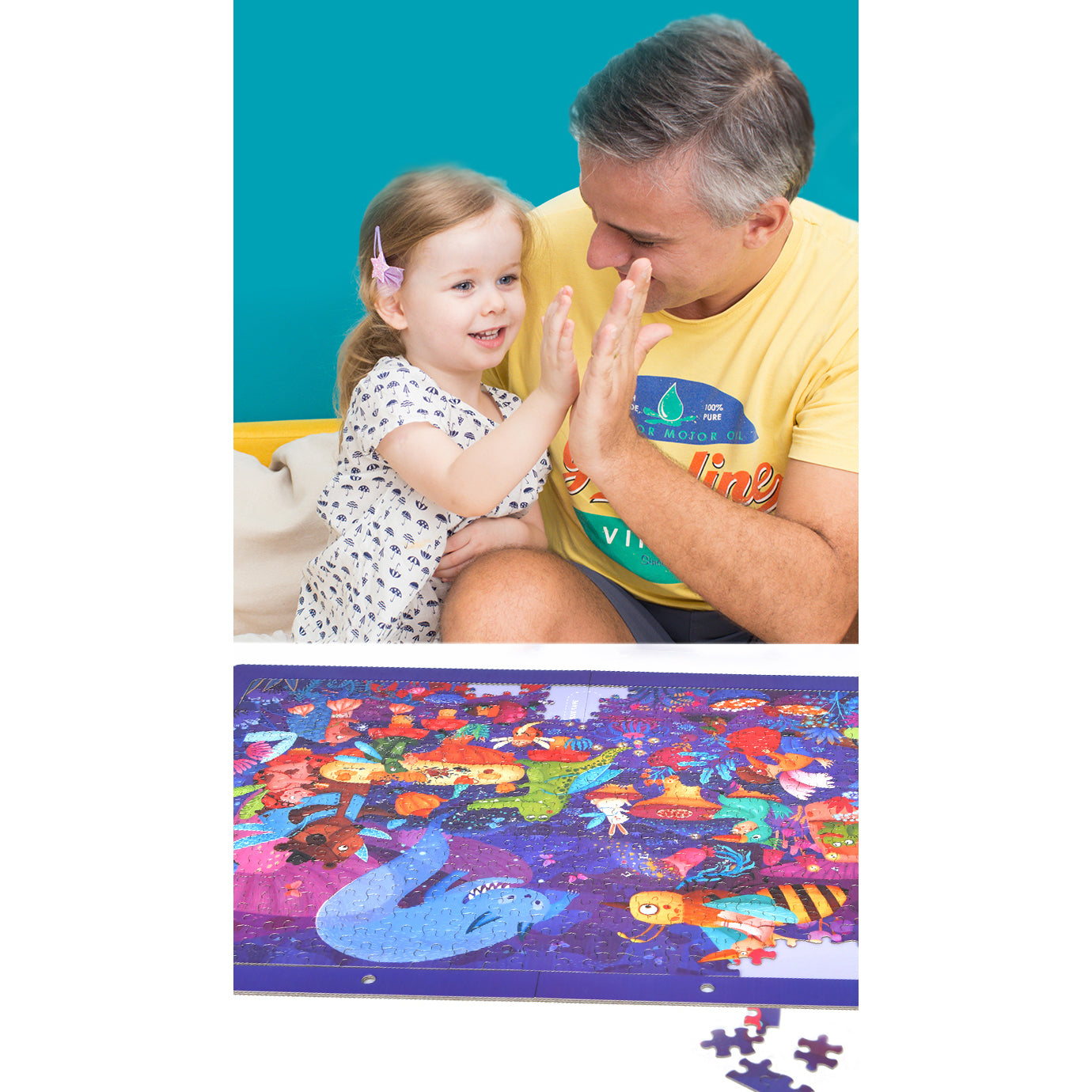 Captain Bear's Costume Party Puzzle - 500pcs