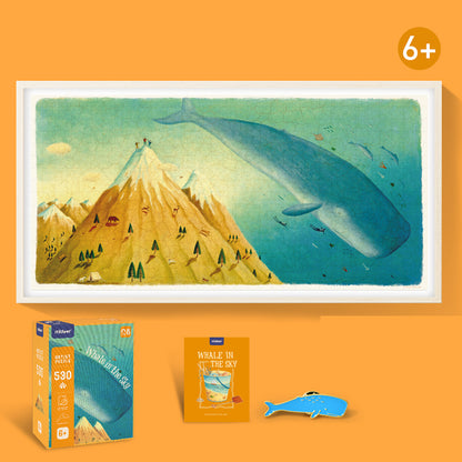 Whale in the Sky Puzzle - 530 pcs