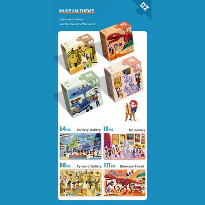 4 in 1 Puzzle - Museum