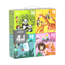 4 in 1 Puzzle - Animals