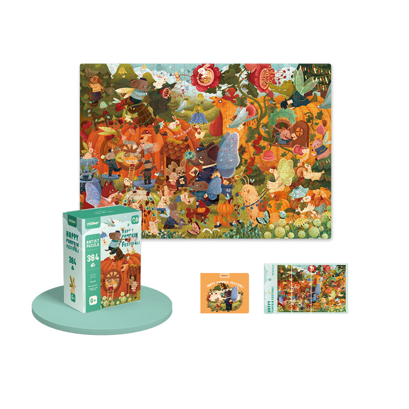 Pumpkin Festivel Puzzle - 384pcs