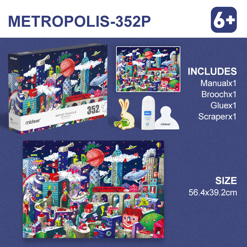 Metropolis Puzzle - 352 pcs