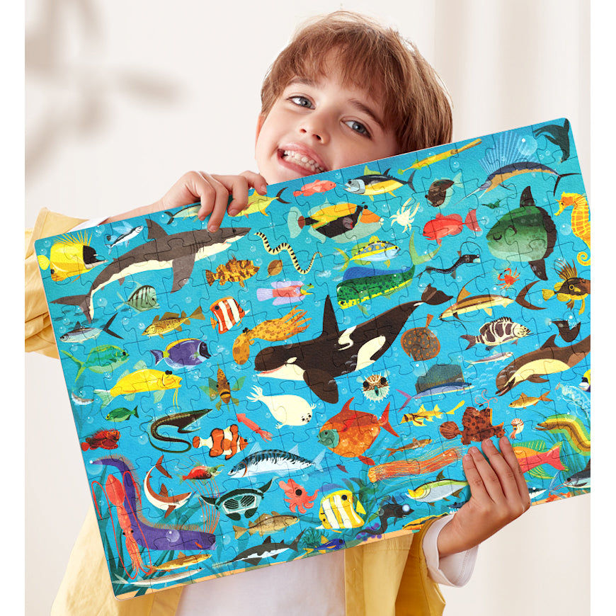 Let's Learn Educational Puzzle - Ocean Trip (126 pcs)