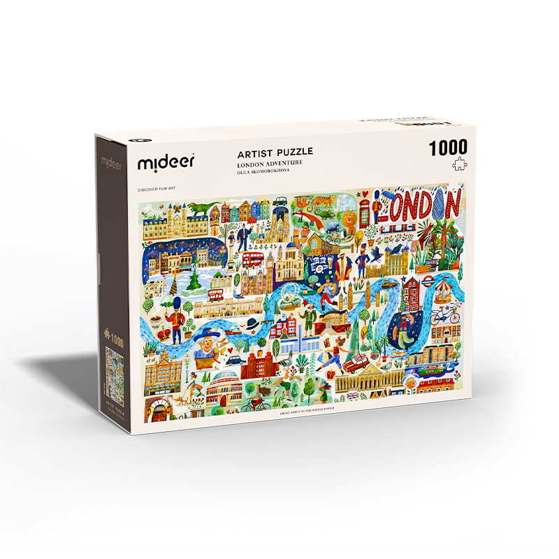 London Adventure Jigsaw Puzzle - 1000 pcs