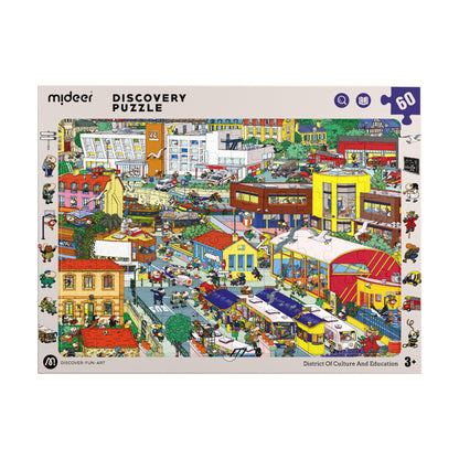 Search & Find Discovery Puzzle Big City - 60pcs