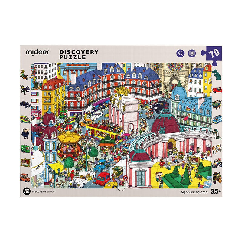 Observation Puzzle - Big City - 70 pcs