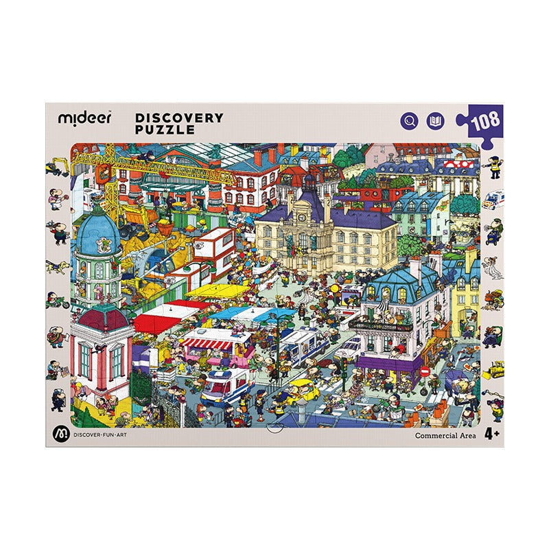 Observation Puzzle - Big City - 108 pcs