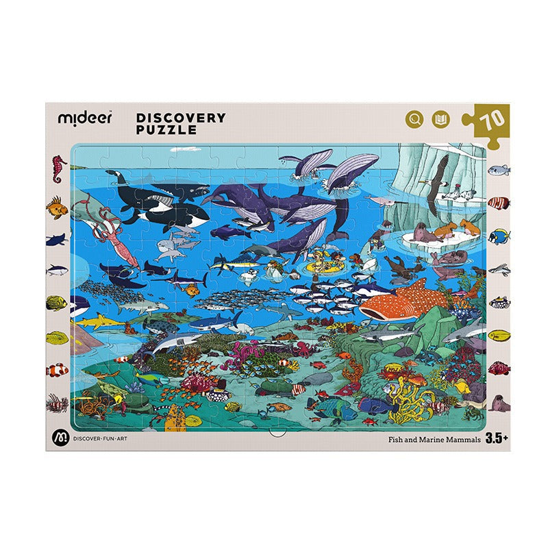 Observation Puzzle - Ocean World - 70 pcs