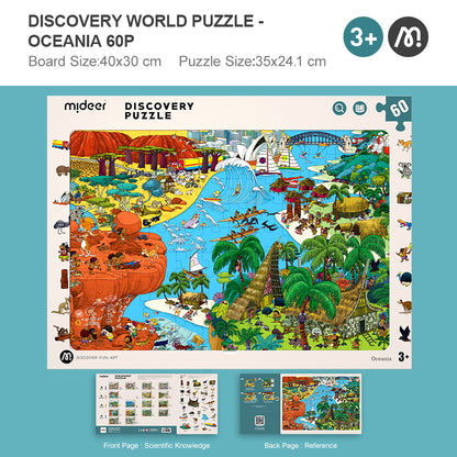 Observation Puzzle - Oceania - 60 pcs