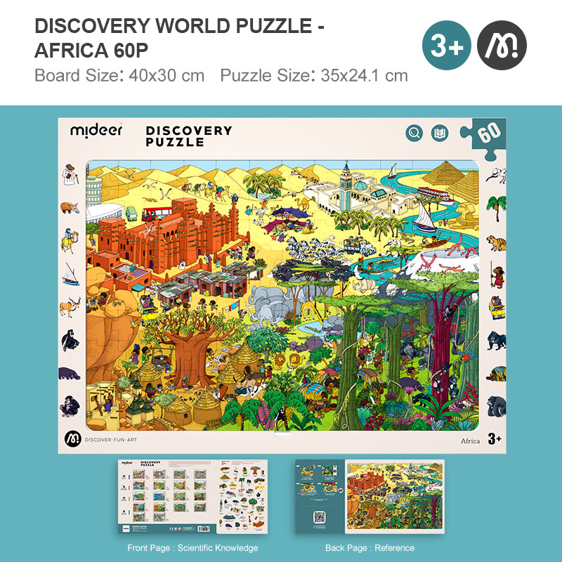 Observation Puzzle - Africa - 60 pcs