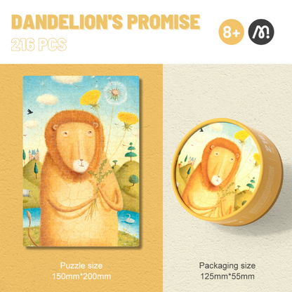 Dandelion's Promise - Pocket Puzzle Series - 216 pcs