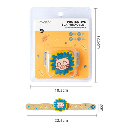 Mosquito Repellent Snap On Bracelet - Lion