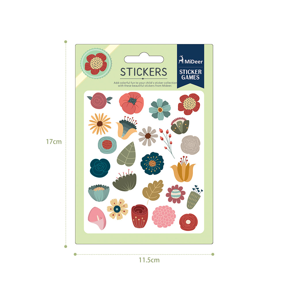 Colourful Stickers – Flowers