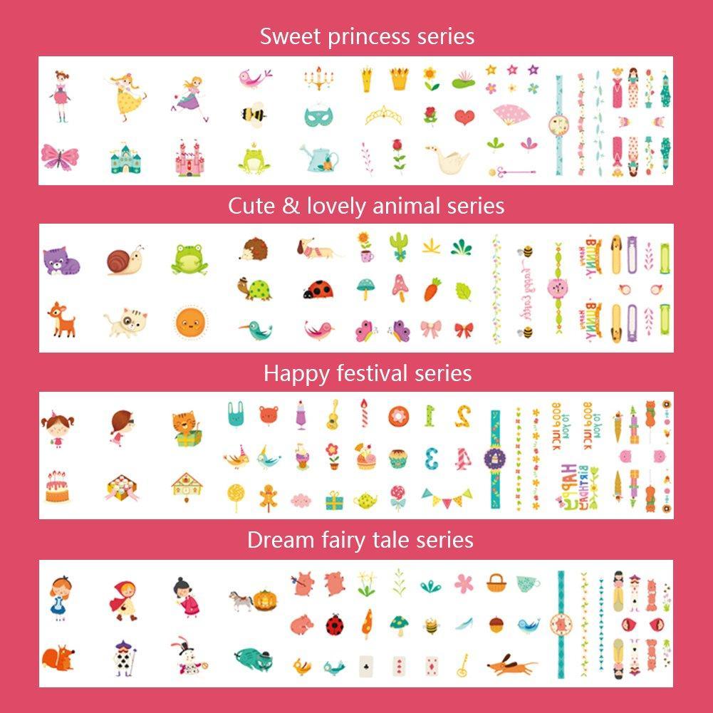 Temporary Tattoos - Colorful Garden