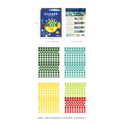 Sticker Activity Set - Ocean