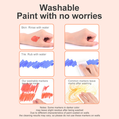 Washable Markers - 24 Colors