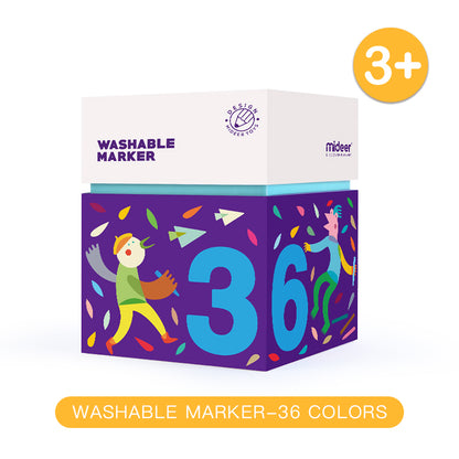 Washable Markers - 36 Colours