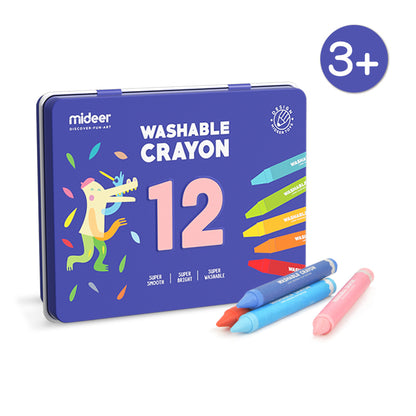 Washable Crayons - 12 Colours