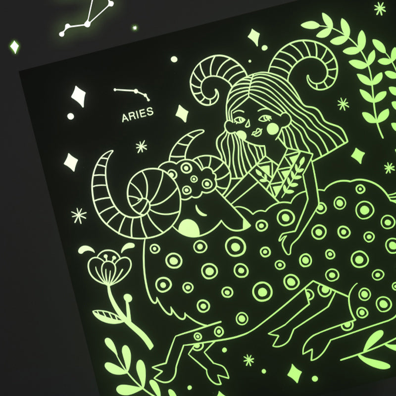 Luminous Scratch Art Kit