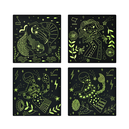 Luminous Scratch Art Kit