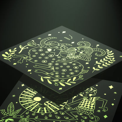 Luminous Scratch Art Kit