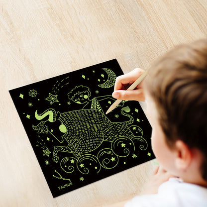 Luminous Scratch Art Kit