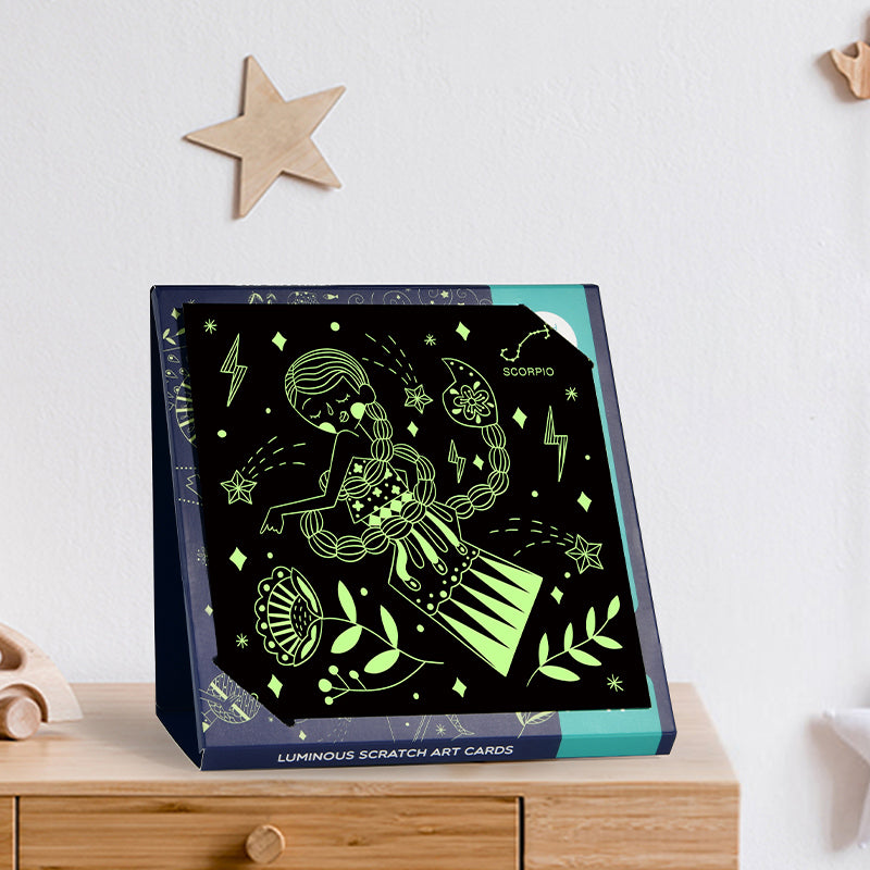 Luminous Scratch Art Kit