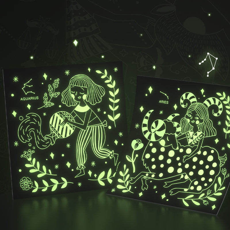 Luminous Scratch Art Kit