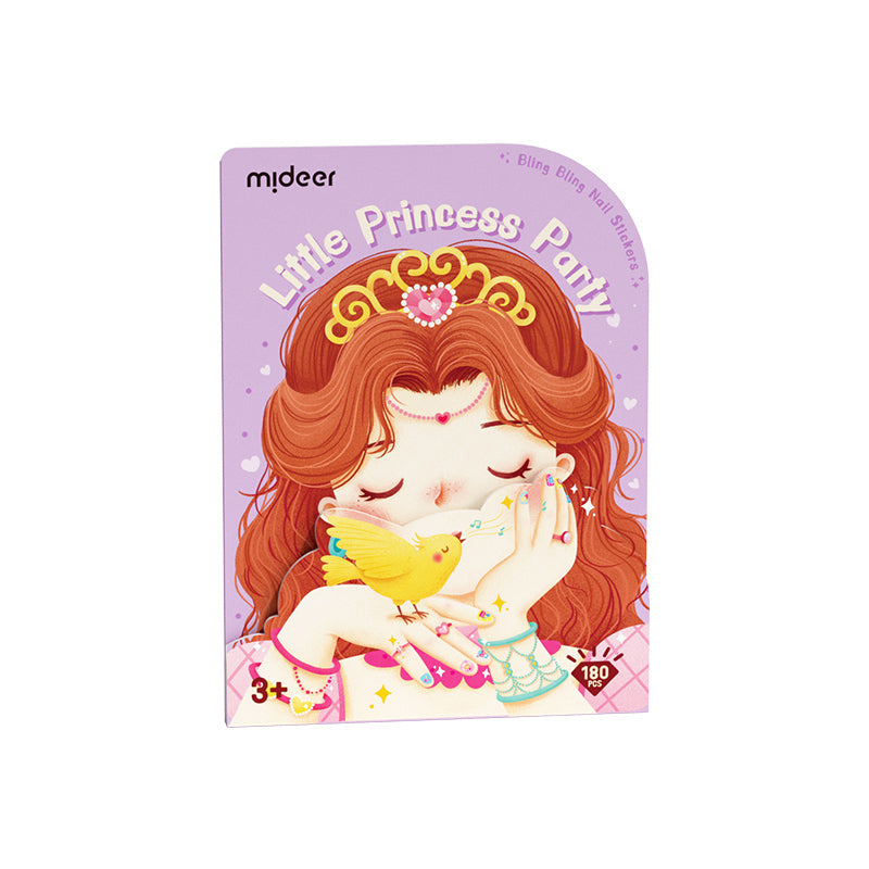 Bling Bling Nail Stickers - Little Princess Party (180 pcs)