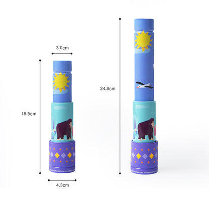 Adjustable Tin Telescope - Elephant