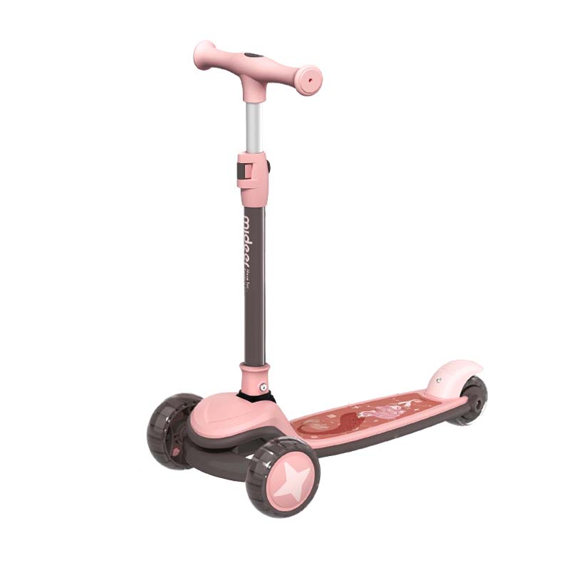 Foldable Scooter LED - Pink