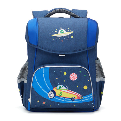 Ergonomic Kids Backpack - Blue