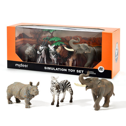 Safari Animal Collectibles - 5 Pieces