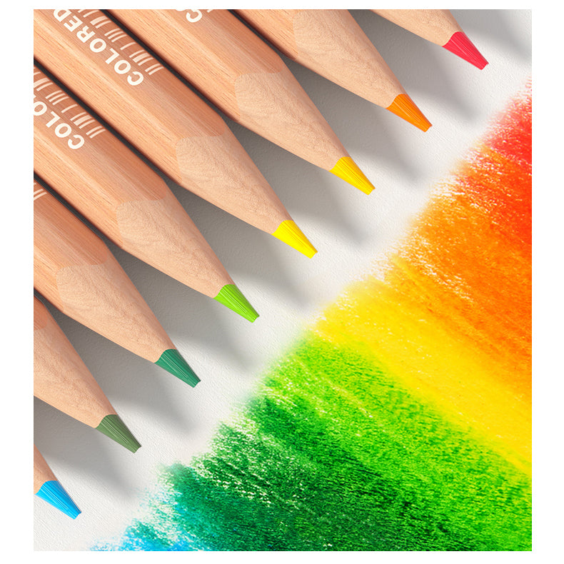 Vibrant Coloring Pencils - 48