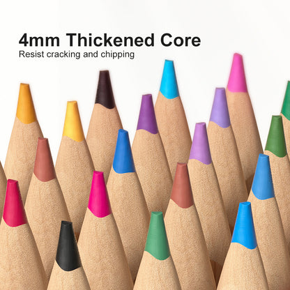 Vibrant Coloring Pencils - 48