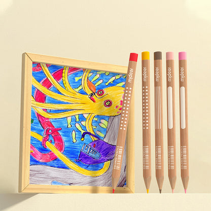 Vibrant Coloring Pencils - 48