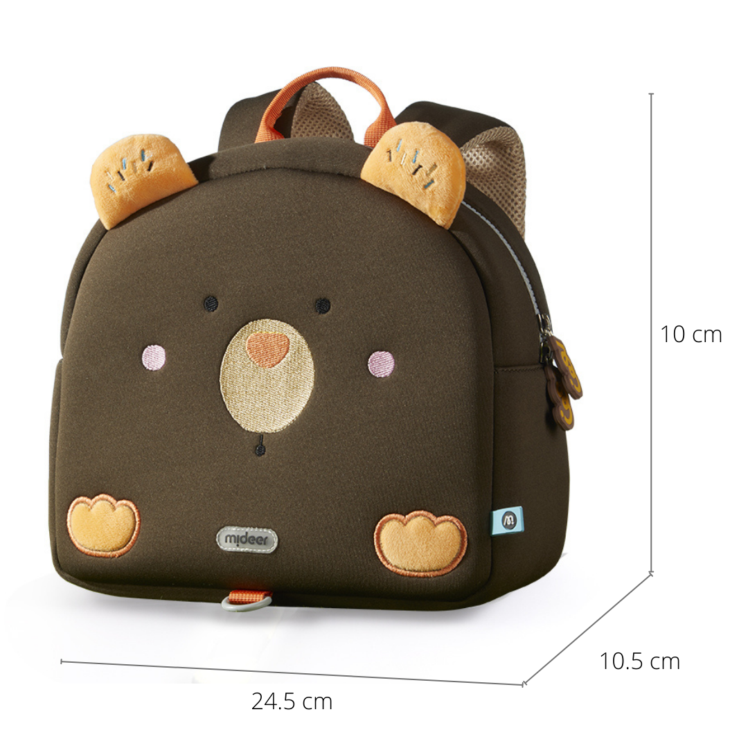 Kids Backpack - Brown Bear