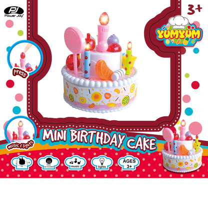 Power Joy Yumyum Mini Birthday Cake Battery Operated