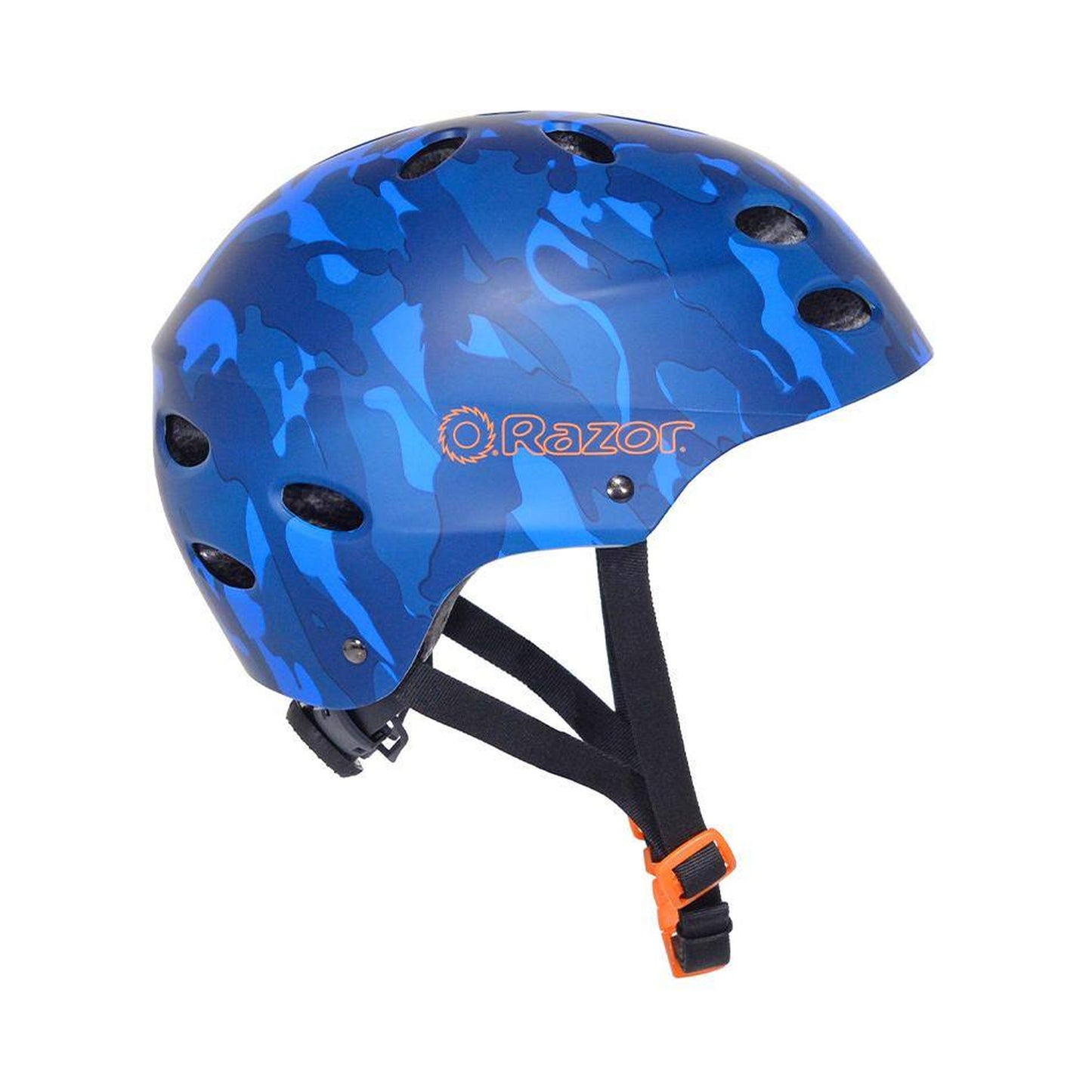 Razor Youth Helmet Blue Camo V-17