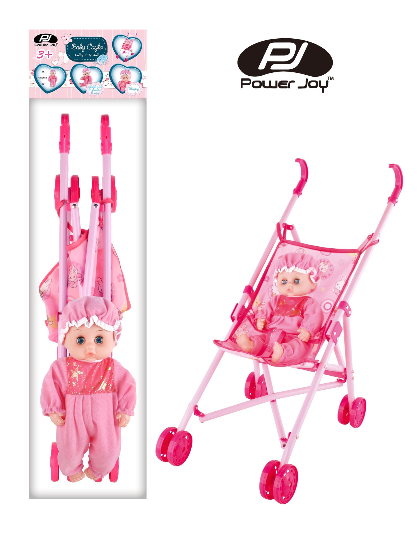 Power Joy Cayla Trolley+Doll