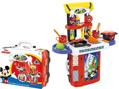 Mickey Kitchen Play Suitcase